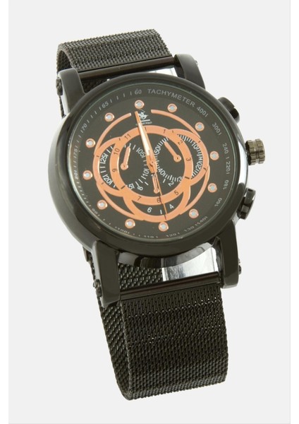 Hasır Metal Kayışlı Erkek Kol Saati