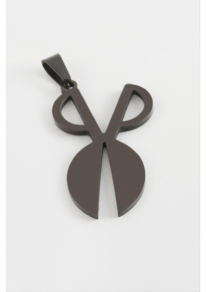 Makas Çelik Kolye Ucu 4 cm