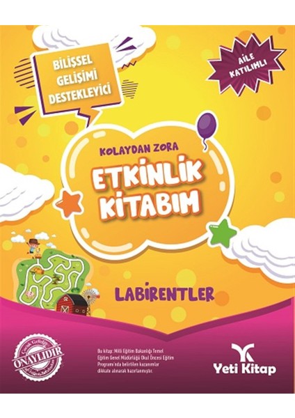 Kolaydan Zora Labirentler Kitabım