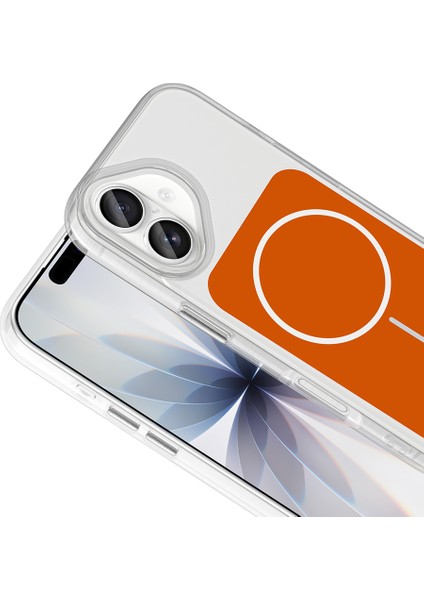 Apple iPhone 17 Kılıf M-Safe Şarj Özellikli Metal Buton Tasarımlı Ikonik Sert Silikon Kapak fiyatları