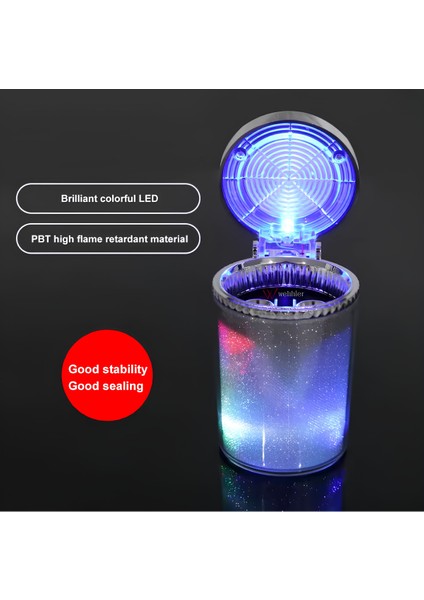 Mercedes E Serisi W213 2017-2018-2019 Mavi Işıklı Kapaklı-Küllük-Bardaklık-Kumbara Cn indirimleri