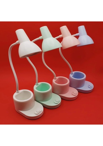 Buğz Kalemlikli Masa Lambası