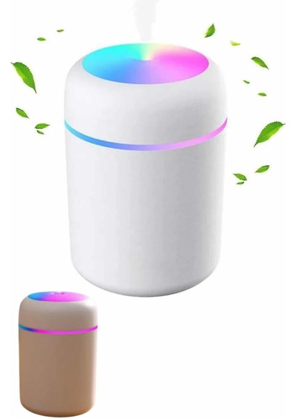 Humidifier LED Işıklı Mini Ortam Oda Kokusu Aromaterapi Buhardanlık - M586R660-K58586 fiyatları