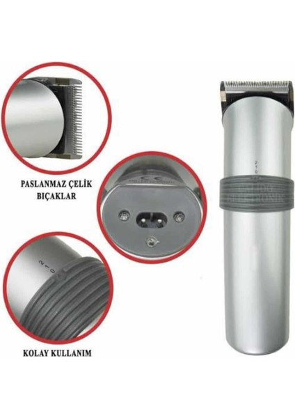 Hassas Ciltlere Özel Saç Sakal ve Vücut Kuaför Tipi Şarjlı Tıraş Makinesi - M757R576-K63757 modelleri