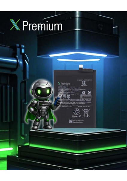 Xpremium Xiaomi Redmi K30S Uyumlu Batarya Pil Süper Yüksek Kalite 5000 Mah BM53 modelleri