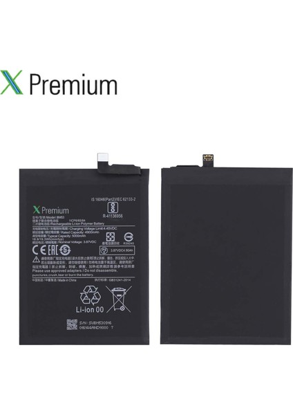 Xpremium Xiaomi Redmi K30S Uyumlu Batarya Pil Süper Yüksek Kalite 5000 Mah BM53 fırsatları