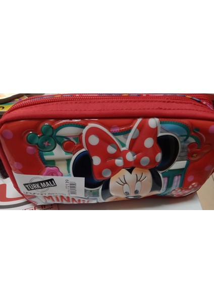 Lisanslı Minnie Mouse Iki Gözlü Kalemlik Minnie Mouse Kırmızı fiyatları