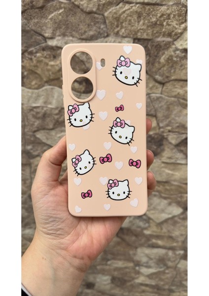 Redmi 13C Uyumlu Hello Kity Lansman Kamera Korumalı Yumuşak Silikon Rubber Kılıf fiyatları