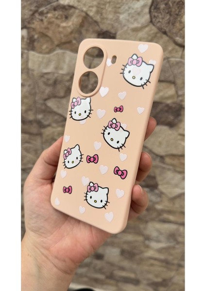 Redmi 13C Uyumlu Hello Kity Lansman Kamera Korumalı Yumuşak Silikon Rubber Kılıf modelleri