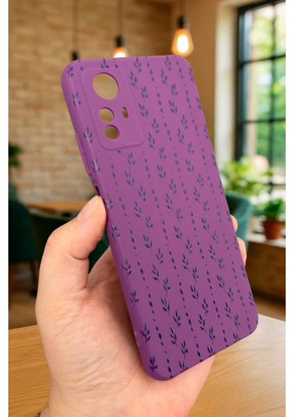 Redmi Note 12S - Sarmaşık Desenli Silikon Darbe Emici Klasik Korumalı Rubber Kılıf modelleri