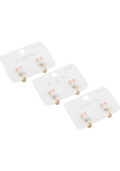 Çocuk Sıkıştırma Küpe 12'li