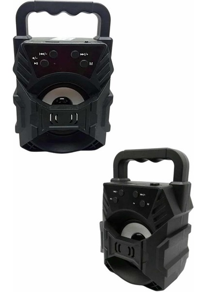 Işıklı Bluetooth Hoparlör Ses Bombası Taşınabilir Yüksek Ses Kaliteli Radyo - N385J196-M39 fırsatları