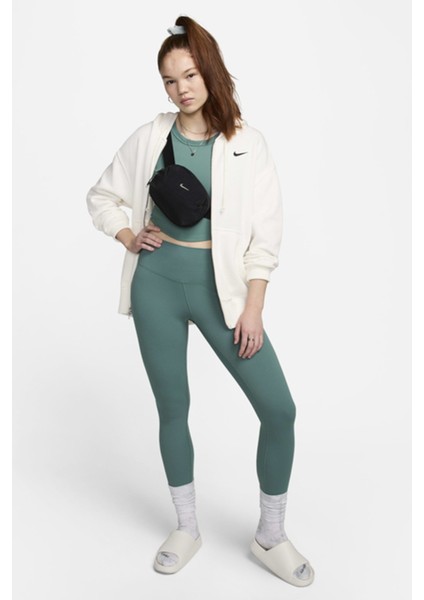 One High Rise Leggings Full Length 2 Cepli Yüksek Belli Toparlayıcı Tayt Yeşil