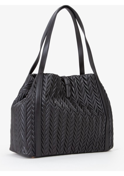 Siyah Kadın Omuz Çantası VBS9AB01550 modelleri