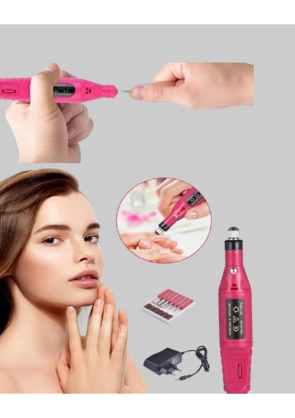 Profesyonel Tırnak Matkap Makinesi – USB Şarjlı Ayarlanabilir Hız Düşük Tit - M621R767-K68 fırsatları