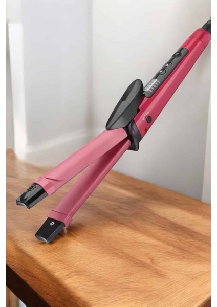 Saç Şekillendirici Düzleştirici ve Maşa Isı Ayarlı - M879R057-K51879 fırsatları