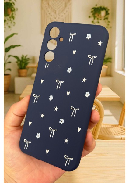 Samsung Galaxy A25 Uyumlu Mini Fiyonk Desenli Silikon Darbe Emici Klasik Korumalı Rubber Kılıf fırsatları