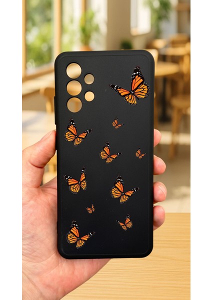 Samsung Galaxy A32 -Kelebek Desenli Silikon Darbe Emici Klasik Korumalı Rubber Kılıf fiyatları