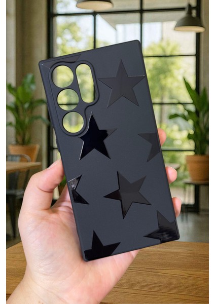 Samsung Galaxy S24 Ultra-Star Silikon Darbe Emici Klasik Korumalı Rubber Kılıf