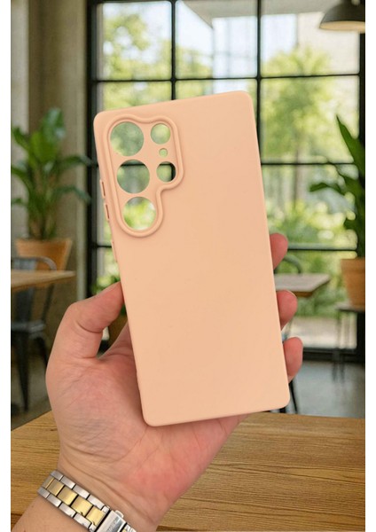 Samsung Galaxy S25 Ultra Silikon Darbe Emici Klasik Korumalı Rubber Kılıf