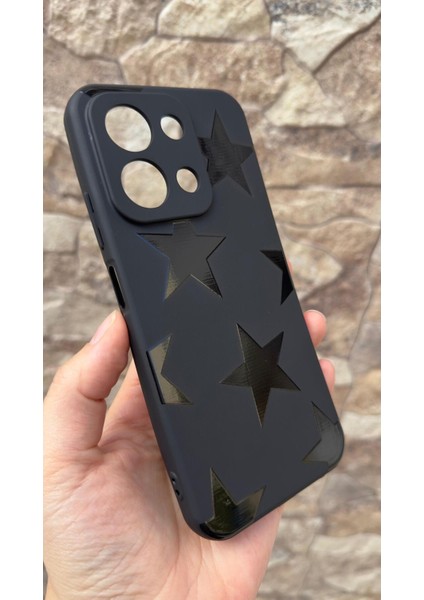 Redmi 15C Uyumlu Star Silikon Darbe Emici Klasik Korumalı Rubber Kılıf modelleri