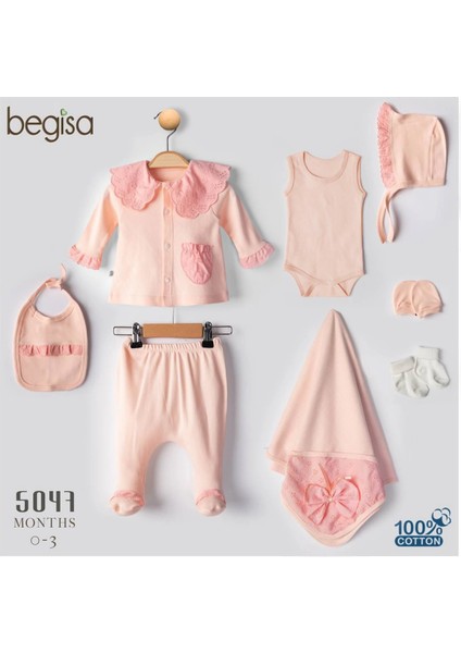 Begisa 8'li Set Hastane Çıkışı %100 Pamuk