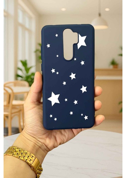 Xiaomi Redmi Note 8 Pro Mini Yıldız Desenli Silikon Darbe Emici Klasik Korumalı Rubber Kılıf fiyatları