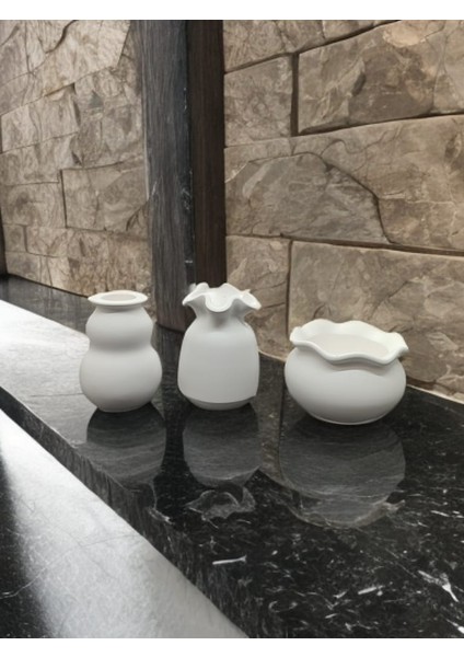 C8 3lü Dekoratif Obje