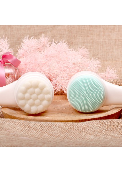 Çift Taraflı Yüz Temizleme ve Masaj Fırçası fiyatları