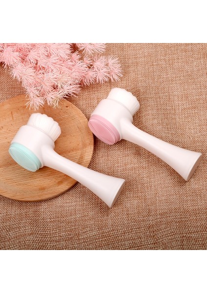Çift Taraflı Yüz Temizleme ve Masaj Fırçası modelleri