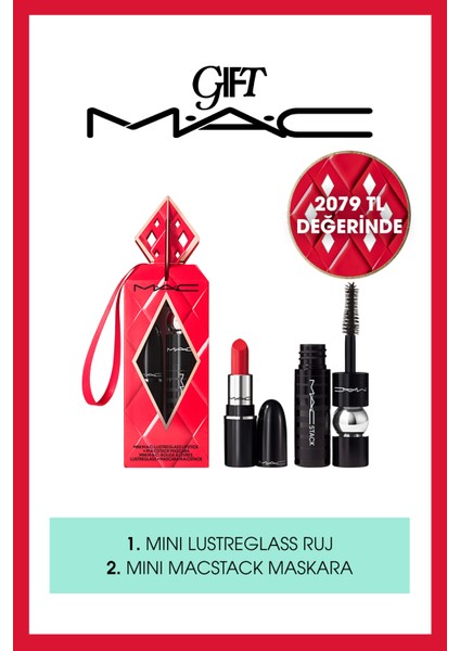 Future Favourites Mini Lustreglass + Macstack Seti | Yılbaşı Koleksiyonu