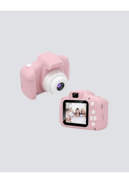 8 Megapiksel Mini Çocuk Kamerası Hd Ekranlı Darbeye Dayanıklı ve Şarjlı - M110R996-K99110 fırsatları