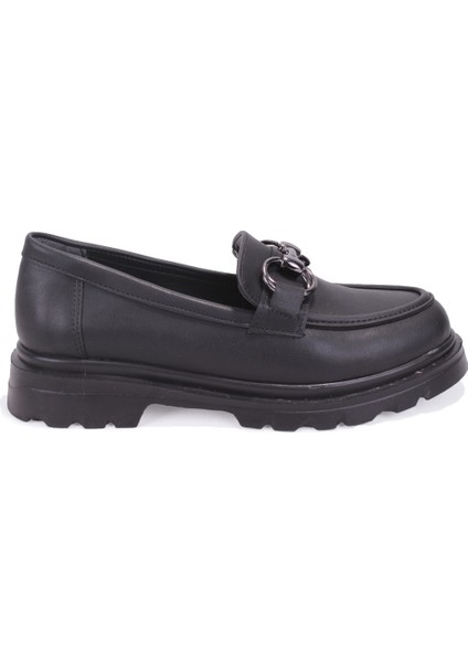 DZA07-90830 Siyah Günlük Loafer Kadın Ayakkabı fiyatları