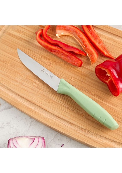 Primo Sebze Bıçağı Yeşil 11 cm