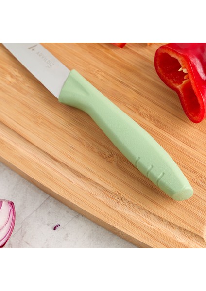 Primo Sebze Bıçağı Yeşil 11 cm modelleri