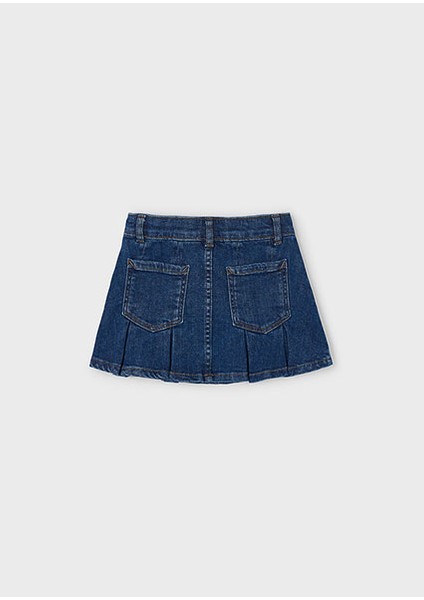 Lacivert Kız Çocuk Kot Etek 4901 indirimleri