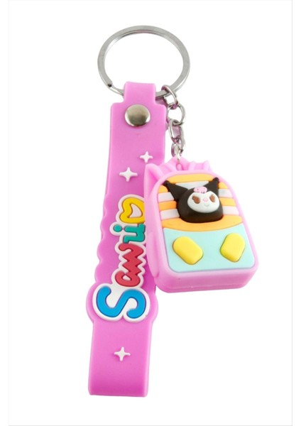 Sırt Çantası Çzgflm Karakteri Silikon Anahtarlık fiyatları