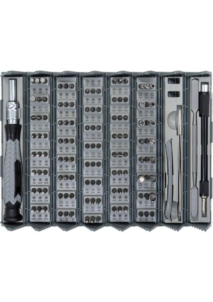 0307 Bits Uçlu Hassas Tornavida Seti 126 Parça fiyatları