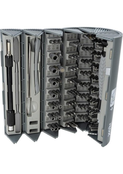 0307 Bits Uçlu Hassas Tornavida Seti 126 Parça fırsatları