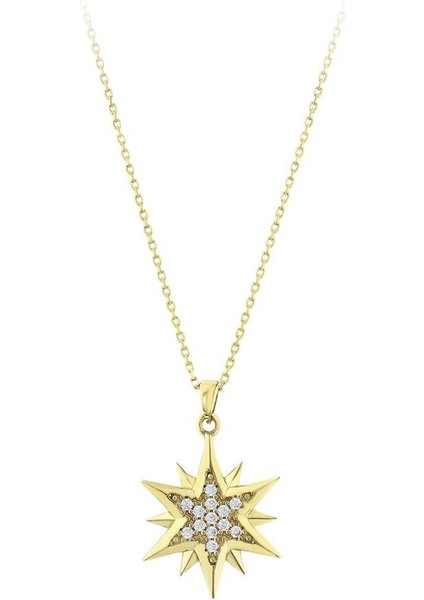 Tasarım Altın Kolye - 14K