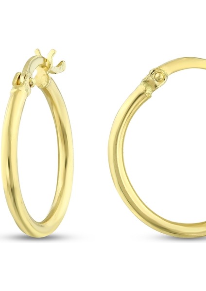 Altın Halka Küpe - 14K fiyatları