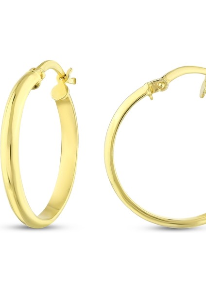 Altın Halka Küpe - 14K fiyatları