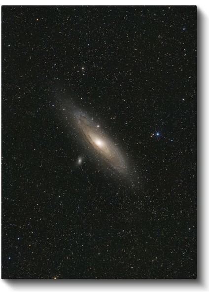 Andromeda - Yıldızlar Arasında Parlayan Galaksi Kanvas Tablo fiyatları