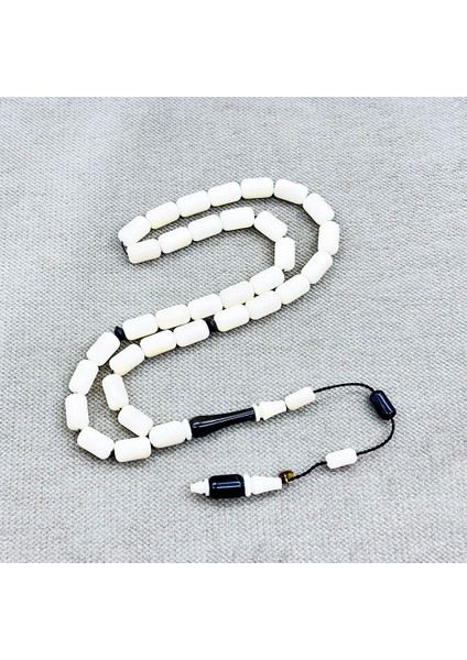 Usta Işçilikli Karışık Abanoz ve Narçıl Ağacı Tesbih