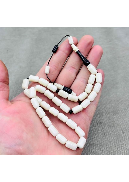 Usta Işçilikli Karışık Abanoz ve Narçıl Ağacı Tesbih modelleri