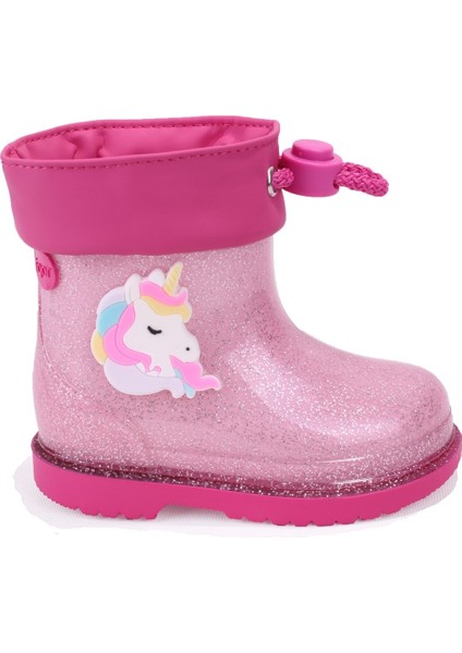 W10339 Bimbi Unicornio Fuşya Ortopedik Kız Çocuk Yağmur Çizme fiyatları