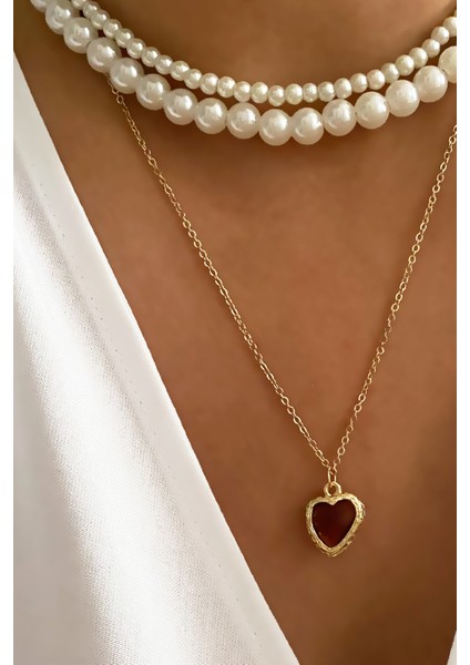 Inci Zincir Kombin Kolye modelleri