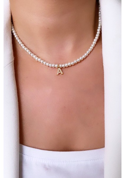 Inci Harf Kolye A Harfi