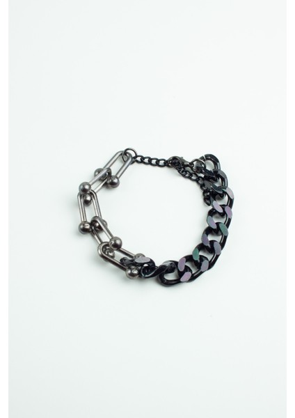 Siyah Renk Zincir Bileklik fiyatları