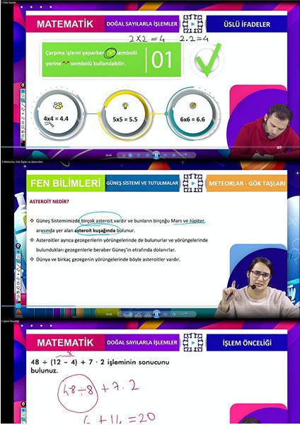 6. Sınıf Bursluluk Hazırlık Eğitim Seti (Online Ful Eğitim) modelleri